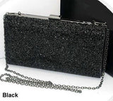 Woman Evening bag Women Diamond Rhinestone Clutches Crystal Day Clutch Wallet Wedding Purse Party Banquet Black/Gold/Silver