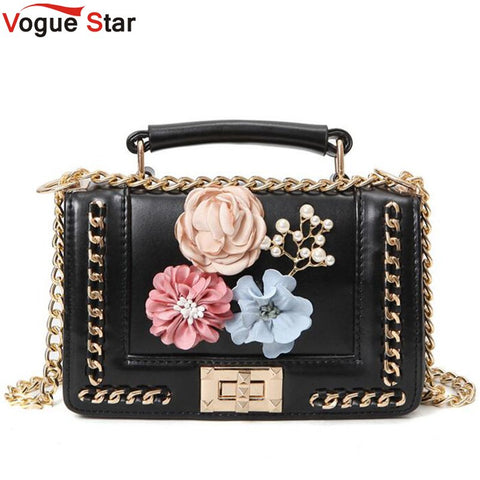 Women HandBag Flowers Designer