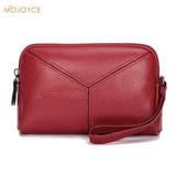 Real Good Leather Women Wallets Brand Design Cell Phone Card Holder Long Lady Wallet Purse Clutch High Quality Dropshipping