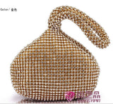 Luxy Moon New diamond evening bags Gold clutch silver purse bolsa feminina mini wallets solid bag High quality bridal purse