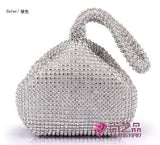 Luxy Moon New diamond evening bags Gold clutch silver purse bolsa feminina mini wallets solid bag High quality bridal purse