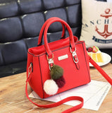 Brand women hairball ornaments totes solid sequined handbag hotsale party purse ladies messenger crossbody shoulder bags LB750