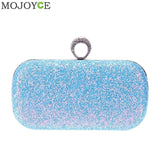 Party Finger Ring Evening Envelope Clutch