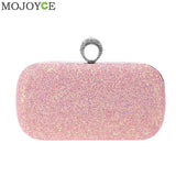Party Finger Ring Evening Envelope Clutch
