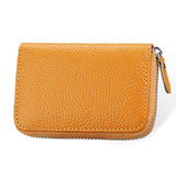 Womens Leather Mini Slim Wallet