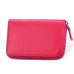 Womens Leather Mini Slim Wallet