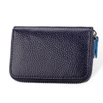 Womens Leather Mini Slim Wallet