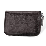 Womens Leather Mini Slim Wallet