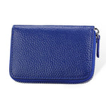 Womens Leather Mini Slim Wallet