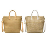 Retro Women Straw Shoulder bag