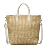 Retro Women Straw Shoulder bag