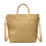 Retro Women Straw Shoulder bag