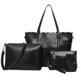 Fashion 4Pcs/Set Women Shoulder Bag