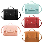 Small Square Simple Flap Multi-color Bag