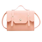 Small Square Simple Flap Multi-color Bag