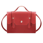 Small Square Simple Flap Multi-color Bag