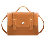 Small Square Simple Flap Multi-color Bag