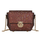 Glitter Sequins Leather Women Bag