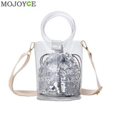 Sequin Bucket Women Bag