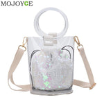 Sequin Bucket Women Bag