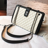 Leather Pu Quilted Bag Female