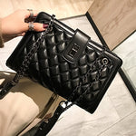 Leather Pu Quilted Bag Female