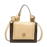 Satchel Rivet Crossbody  Handbag