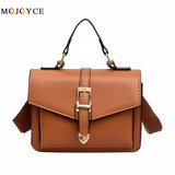 PU Leather Sling Handbag