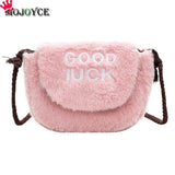 Faux Fur Sling Phone Bag