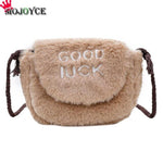 Faux Fur Sling Phone Bag